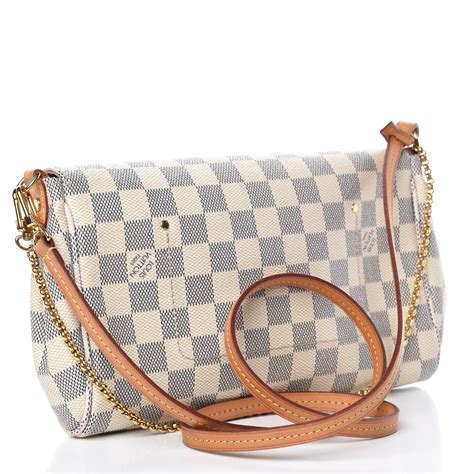 louis vuitton favorite mm damier azur replica|Louis Vuitton graceful mm size.